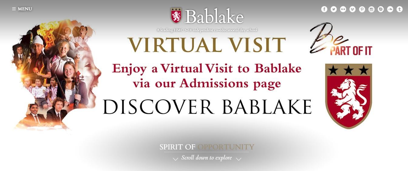 Bablake School Home Page