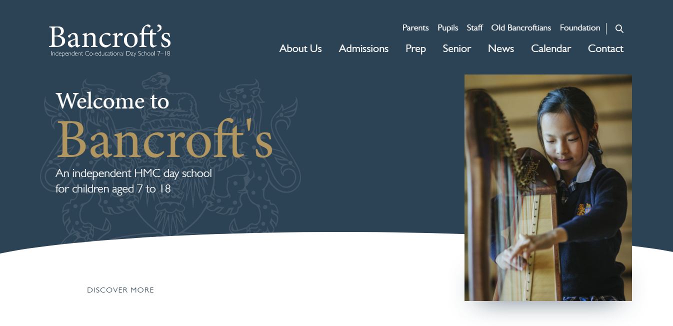 Bancrofts School Home Page