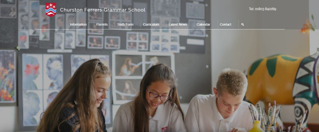 Churston Ferrers Grammar School home page
