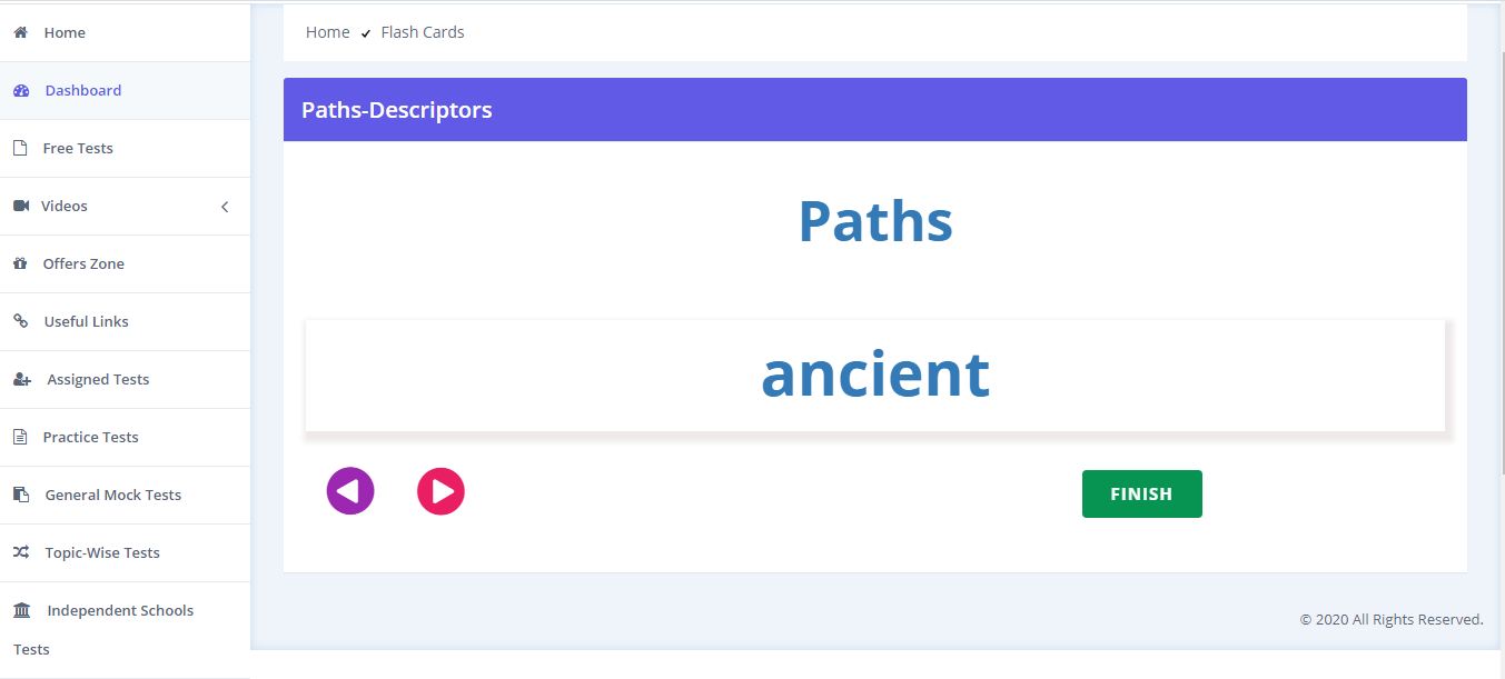 11 Plus Flashcards