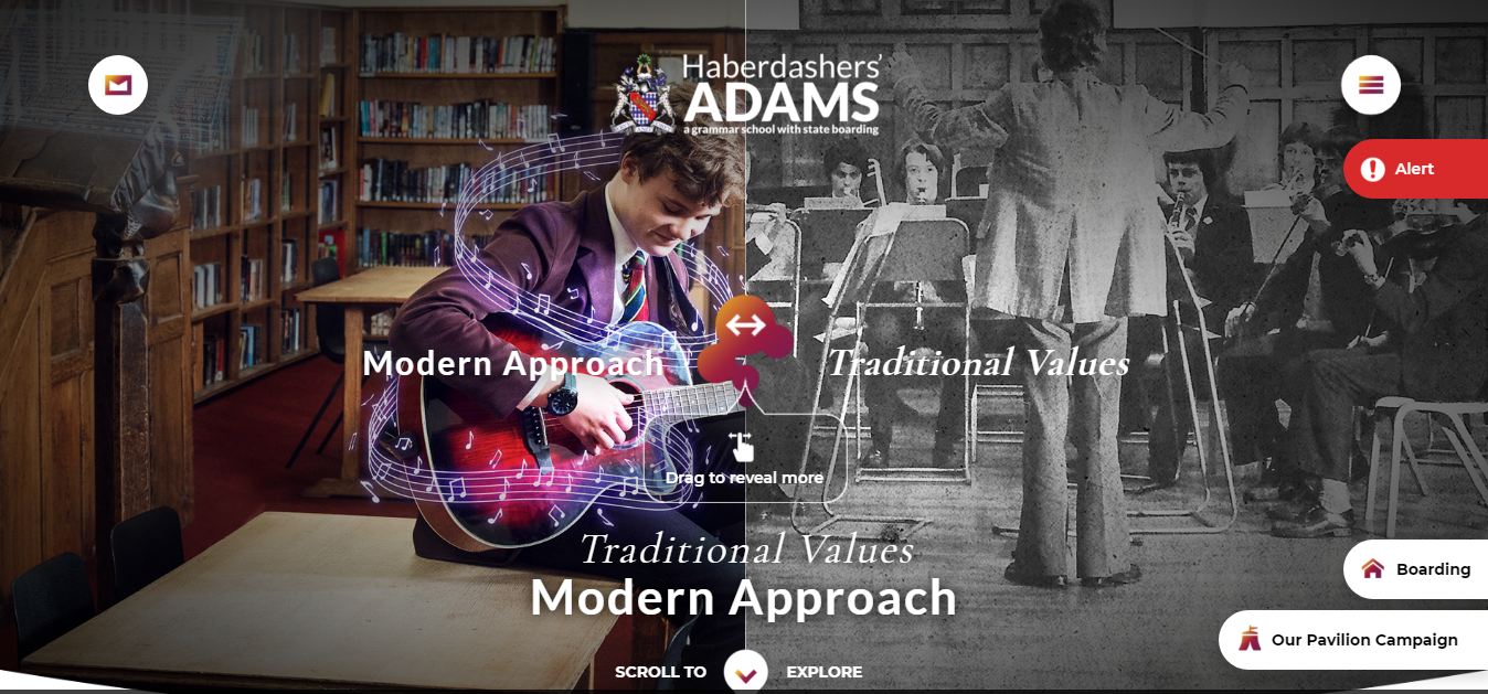 Haberdashers Adams Home Page