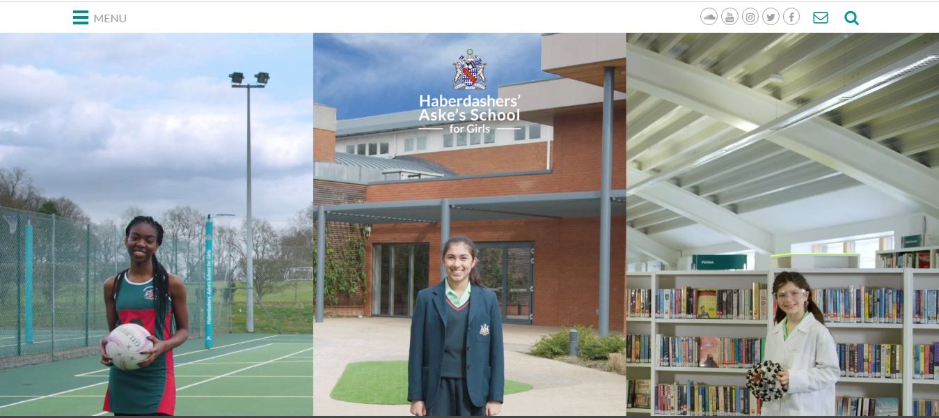 Haberdashers Askes Schoolfor school home page