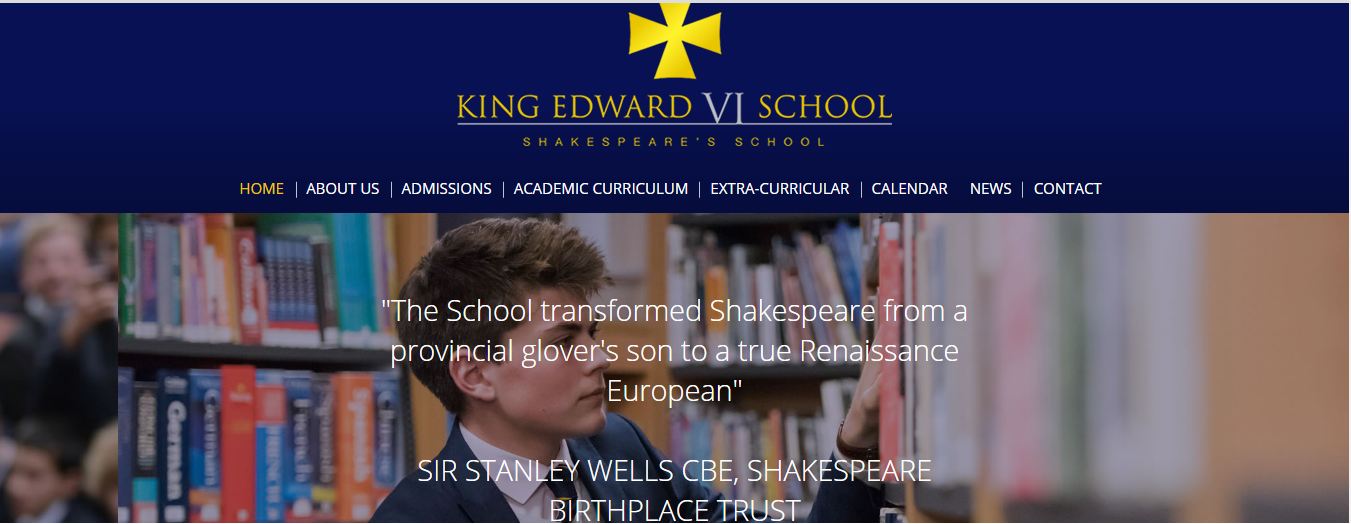 King Edward VI School (Stratford-upon-Avon) Home Page