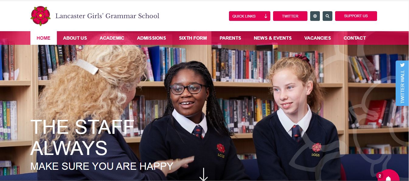 Lancaster Girls' Grammar School Home Page