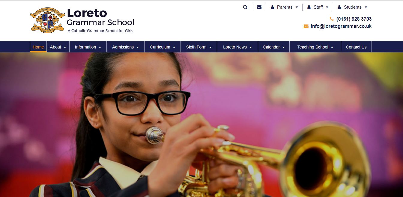 Loreto Grammar School Home Page