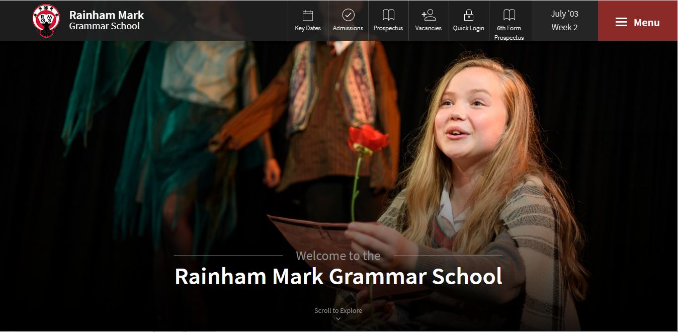Rainham Mark Grammar School Home School