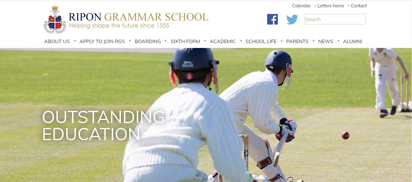Ripon Grammar School Home Page