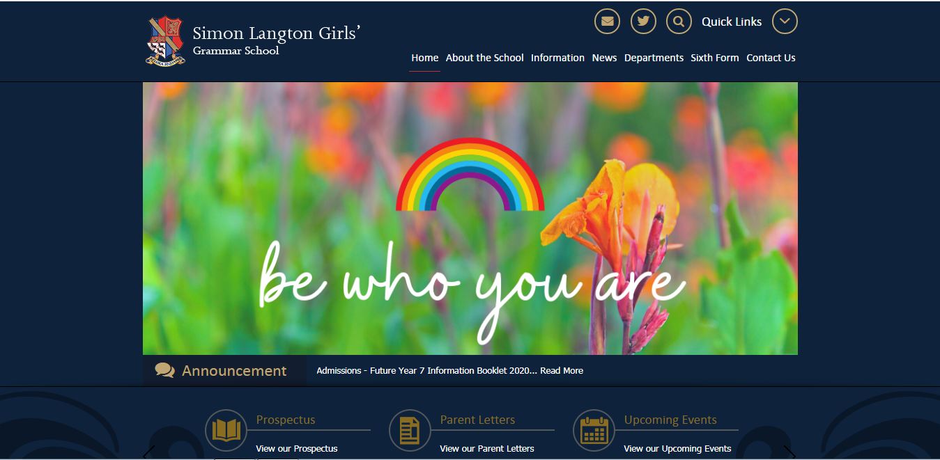 Simon Langton Girls Grammar School Home Page