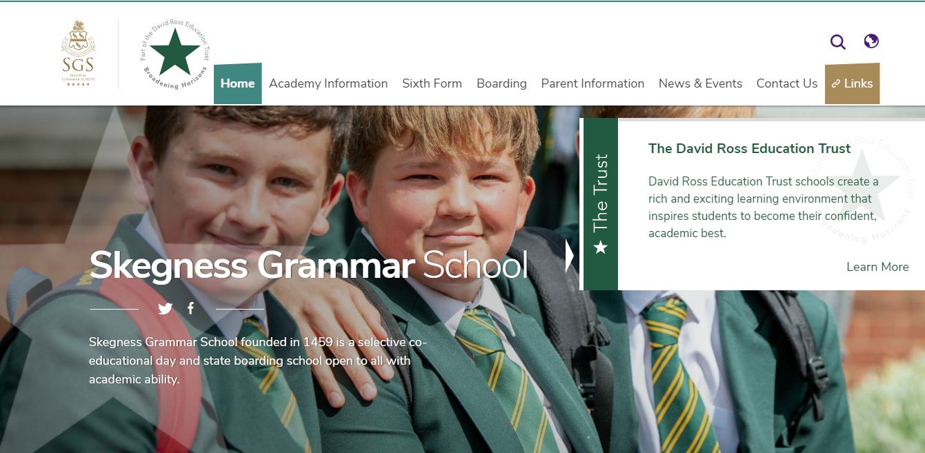 Skegness Grammar School Home Page
