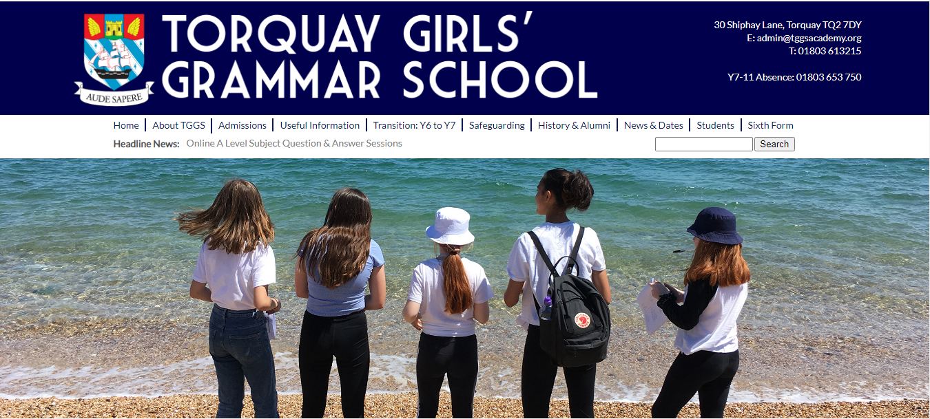 Torquay Girls' Grammar School Home Page