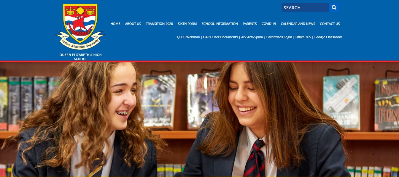  Queen Elizabeth's High School Home Page